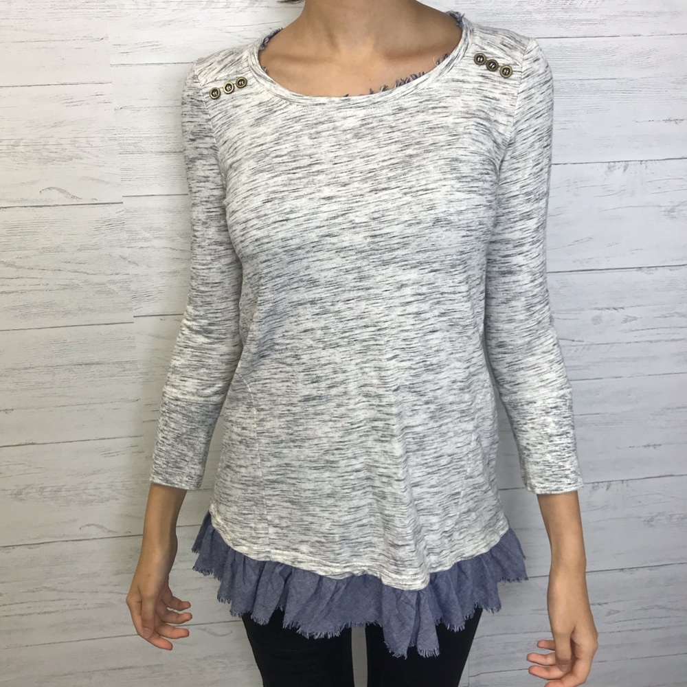 SATURDAY SUNDAY Layered Tunic Top